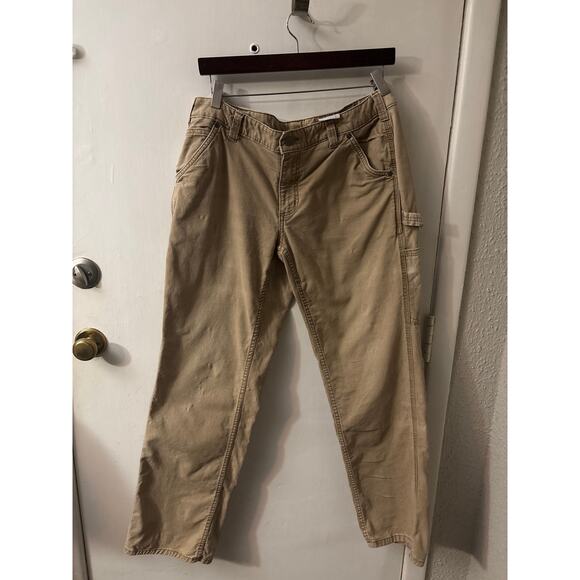 Carhartt Original Fit Jean 12 FLAWS Casual Cabincore Fisherman Heritage Workwear - Picture 2 of 14